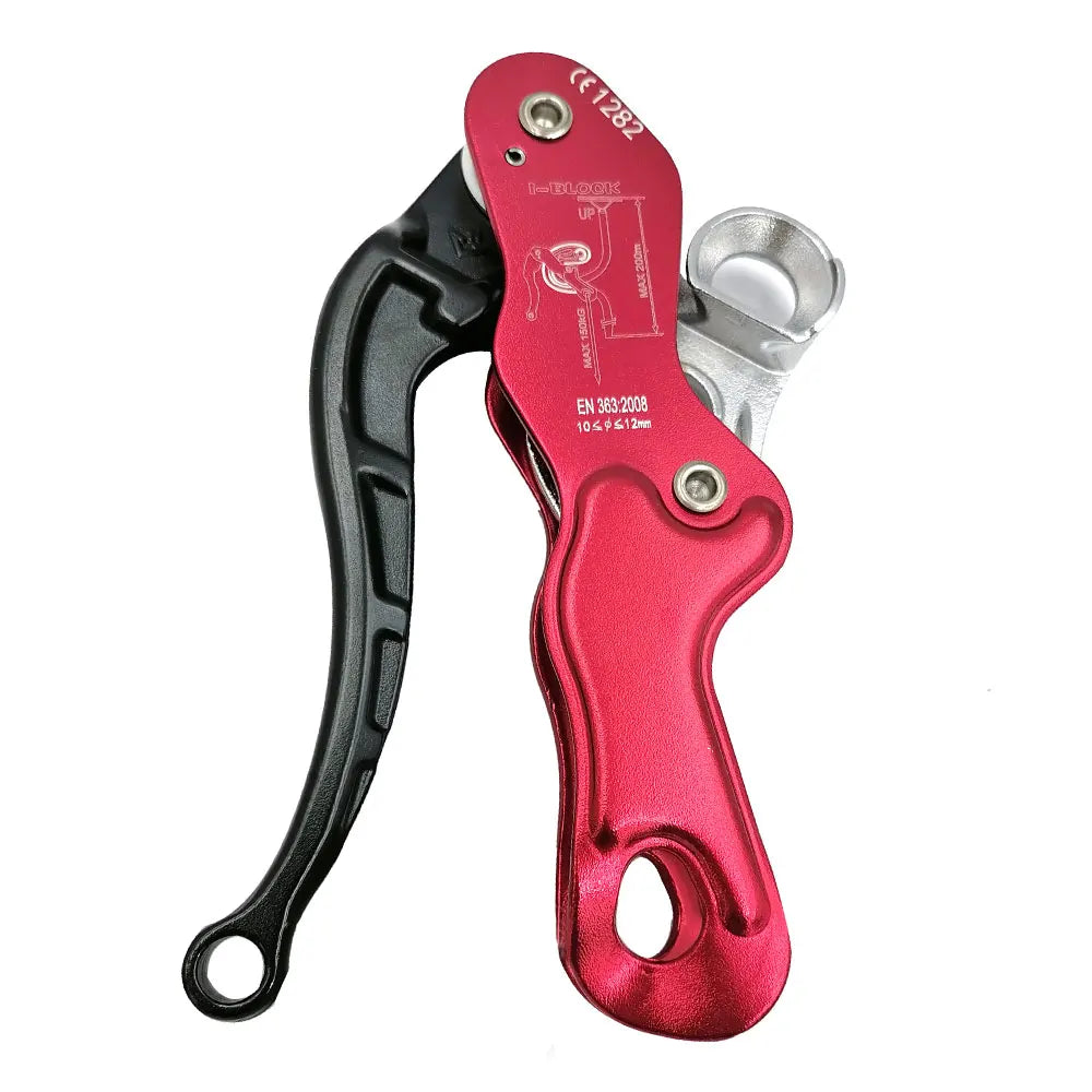 150kg/330lb Climbing Ascender & Descender Belay Device for 10-12mm Rope - Rescue & Arborist Gear