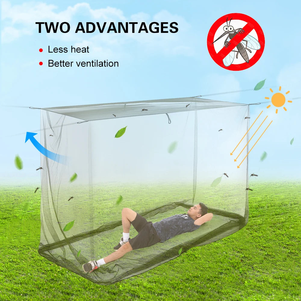 Camping Net - Anti-Insect Mesh Tent for Outdoor Camping and Hiking