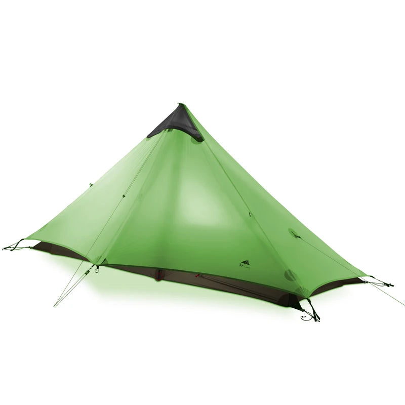 3F UL GEAR Lanshan 1 Single Person 3 Season Rodless Tent: Ultralight Camping Shelter