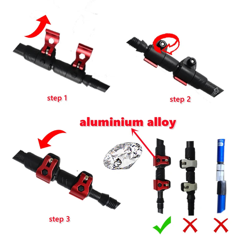 Carbon Fiber vs. Aluminum Alloy Trekking Poles - Quick Lock Hiking Sticks for Nordic Walking and Climbing