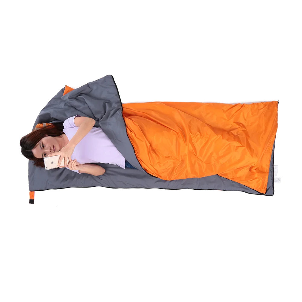 Envelope Sleeping Bag - Ultralight and Versatile for Camping and Outdoor Activities