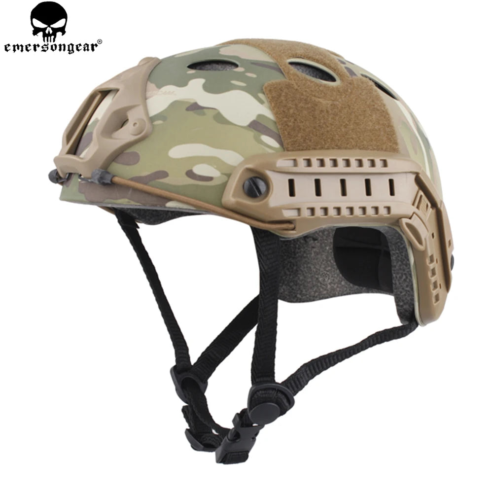 PJ Type Fast Tactical Helmet - Lightweight Protective Gear for Airsoft, Paintball, and Outdoor Sports