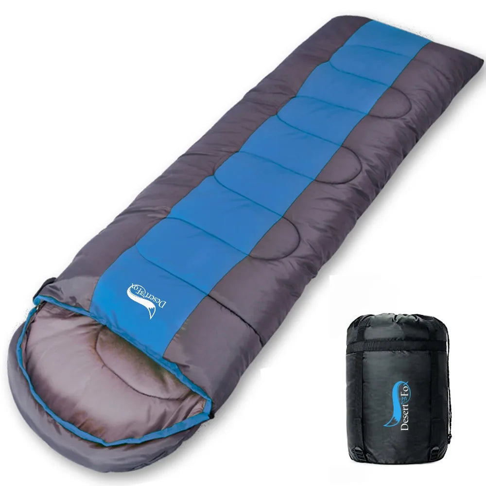 Lightweight 4 Season Envelope Camping Sleeping Bag for Outdoor Travel and Hiking