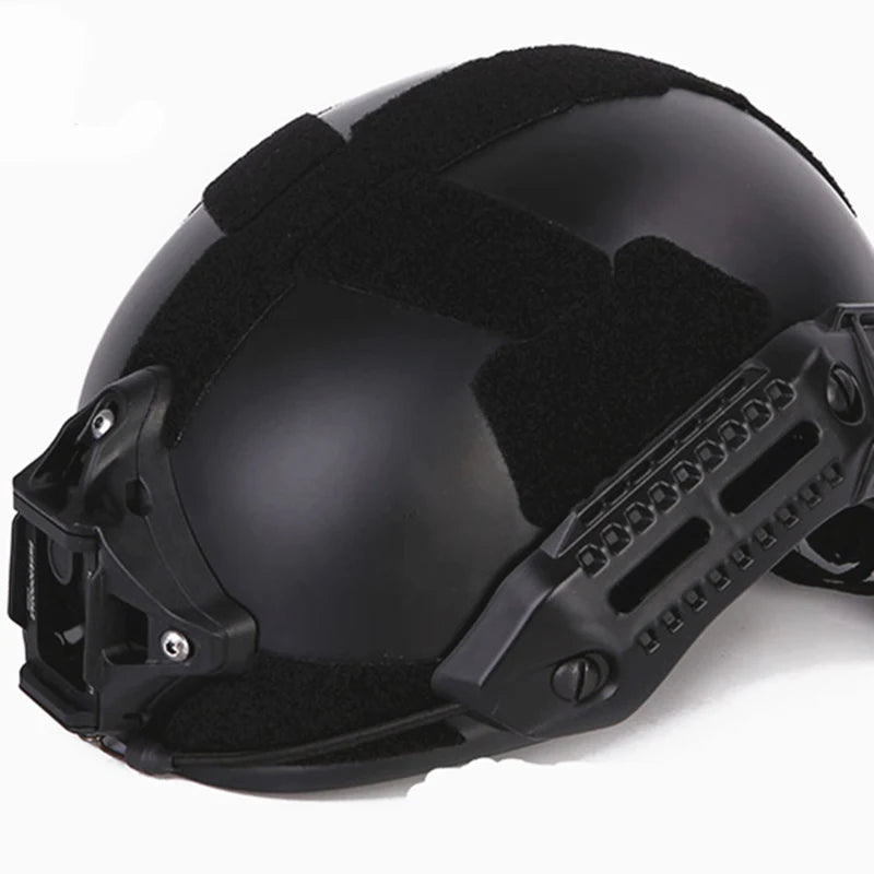 MK Series Tactical Helmet with Protective Pads for Airsoft, Hiking, and Cycling