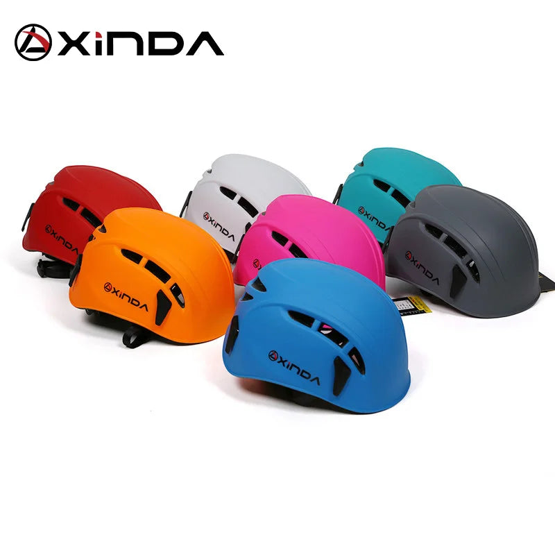 Outdoor Rock Climbing Helmet - Speleology, Mountain Rescue, Caving, and Safety Work Helmet