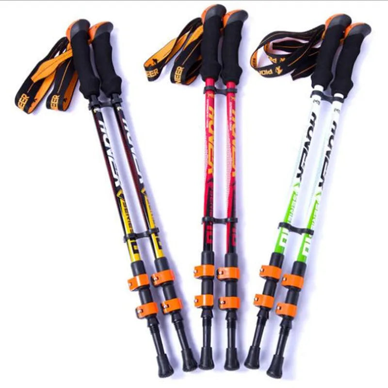 Trekking Stick Carbon Fiber Nordic Skiing Walking Cane