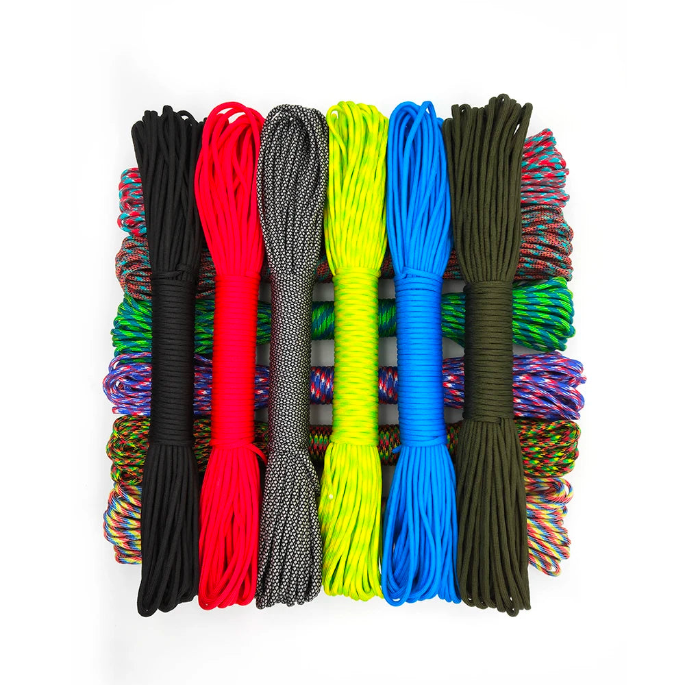 31 Meters Dia. 4mm 9 Stand Cores Paracord - Essential for Survival, Camping, and Climbing