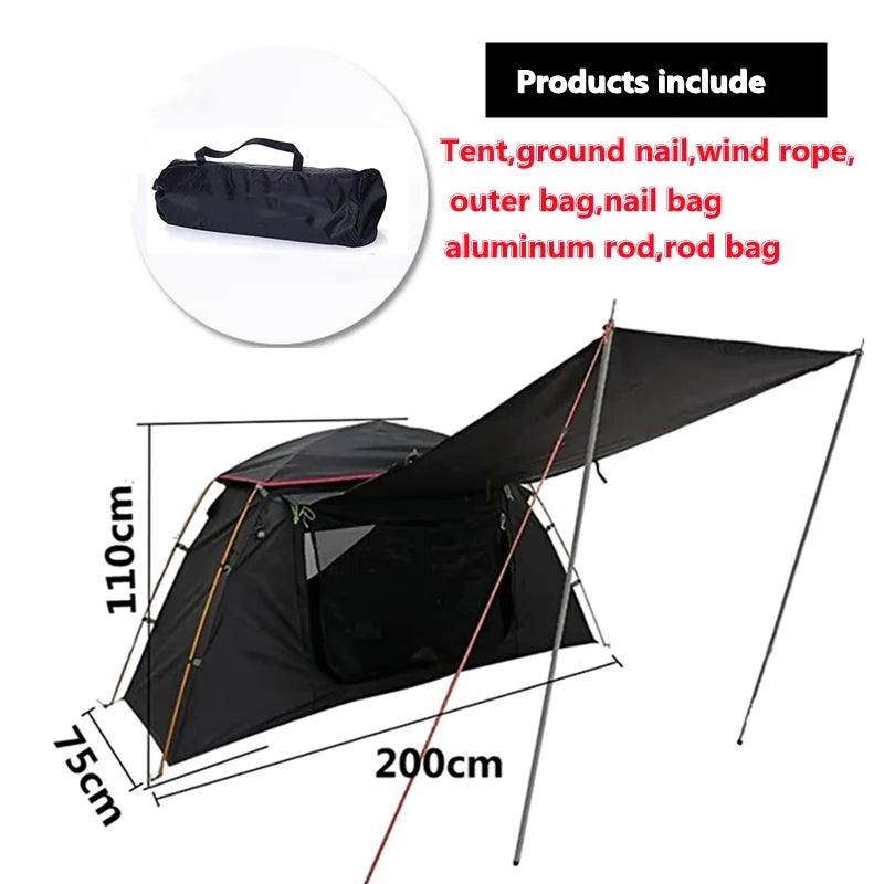 Ultralight Single Person Off The Ground Cot Tent