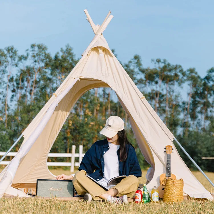 Outdoor Camping Pyramid Tent