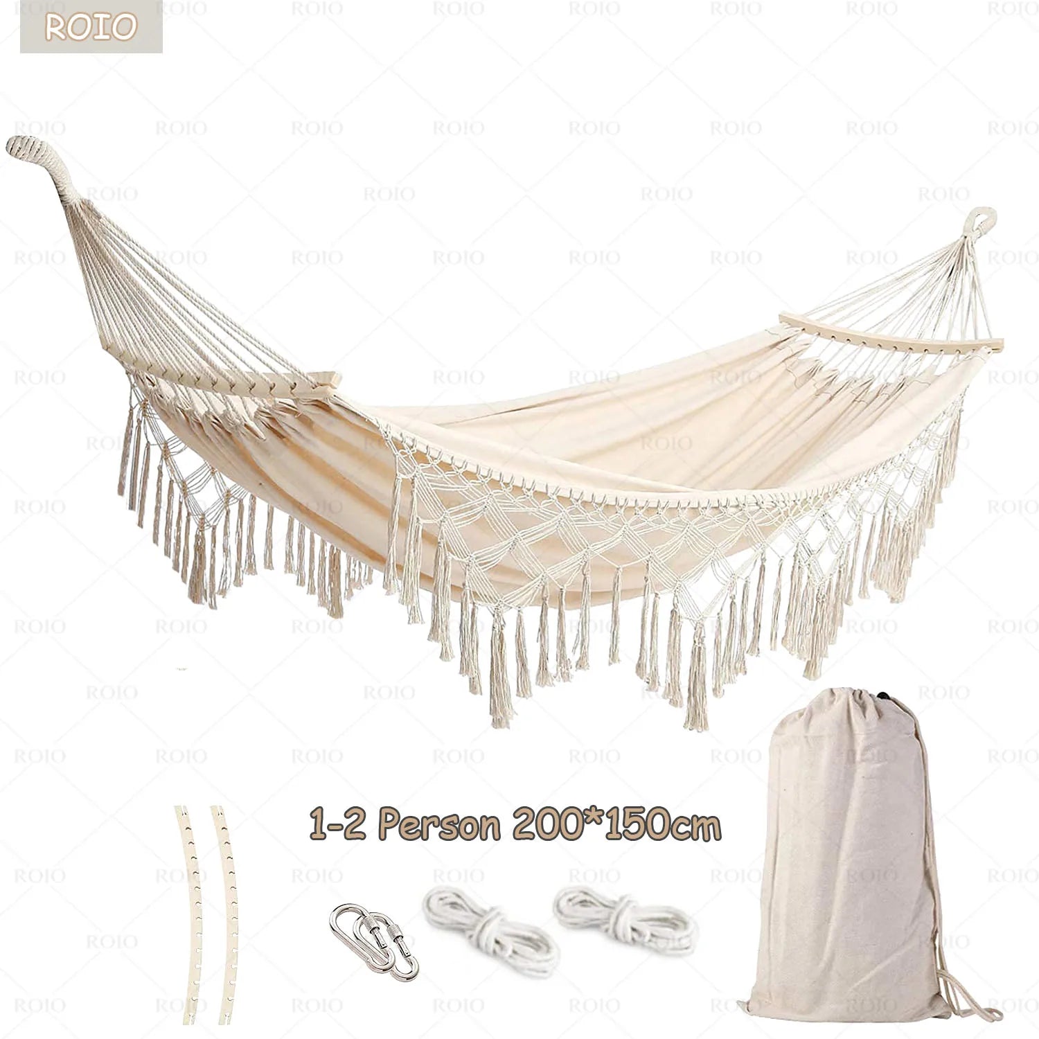 Outdoor Canvas Hammock