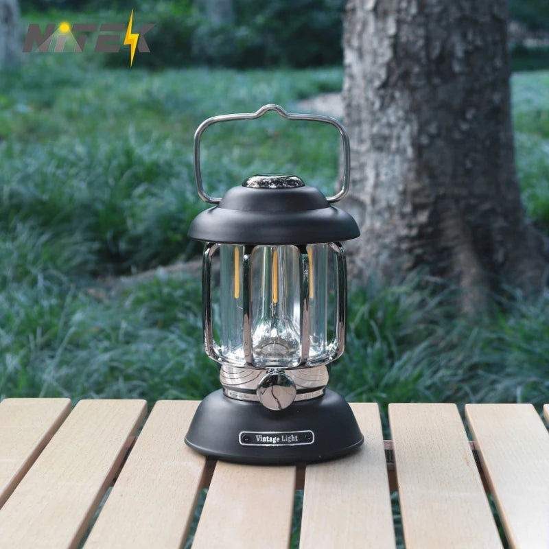 Adventure Ready: Solar-Powered LED Lantern with Exotic Design