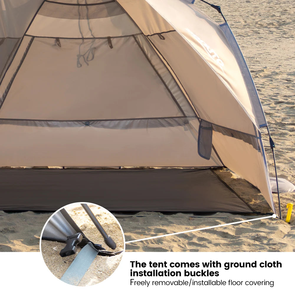 Effortless Shade & Quick Setup: Sonuto One-Touch Automatic Tent