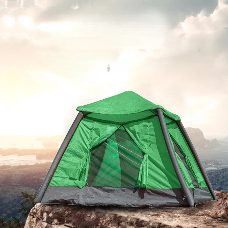 Inflatable Tent Automatic Waterproof for 2-3-4 People Camping Air Tent