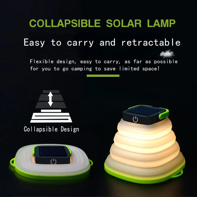 Novel and Exotic Solar Lighting Lamp - Portable LED Lantern for Outdoor Use