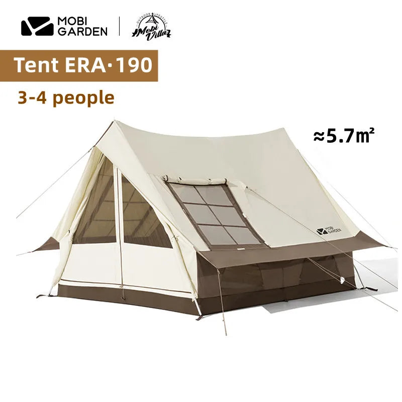 Exquisite Camping Outdoor Portable Windproof and Rainproof Cotton Ridge Tent Epoch 190