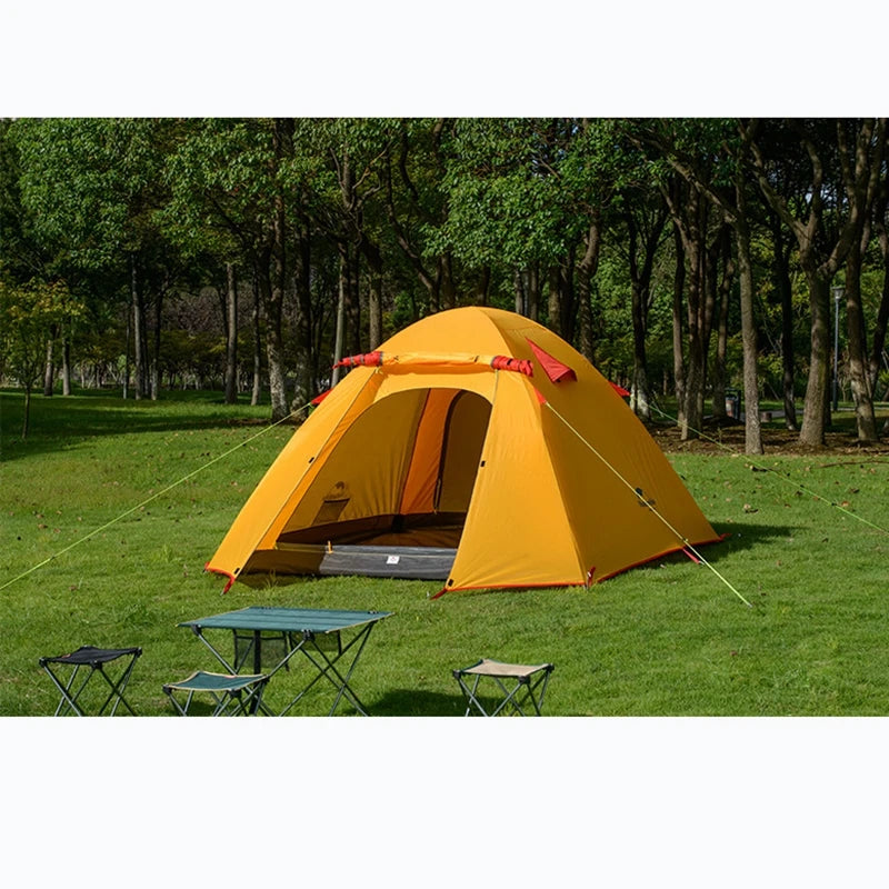 NatureHike 3-4 Person Double Layer Camping Tent