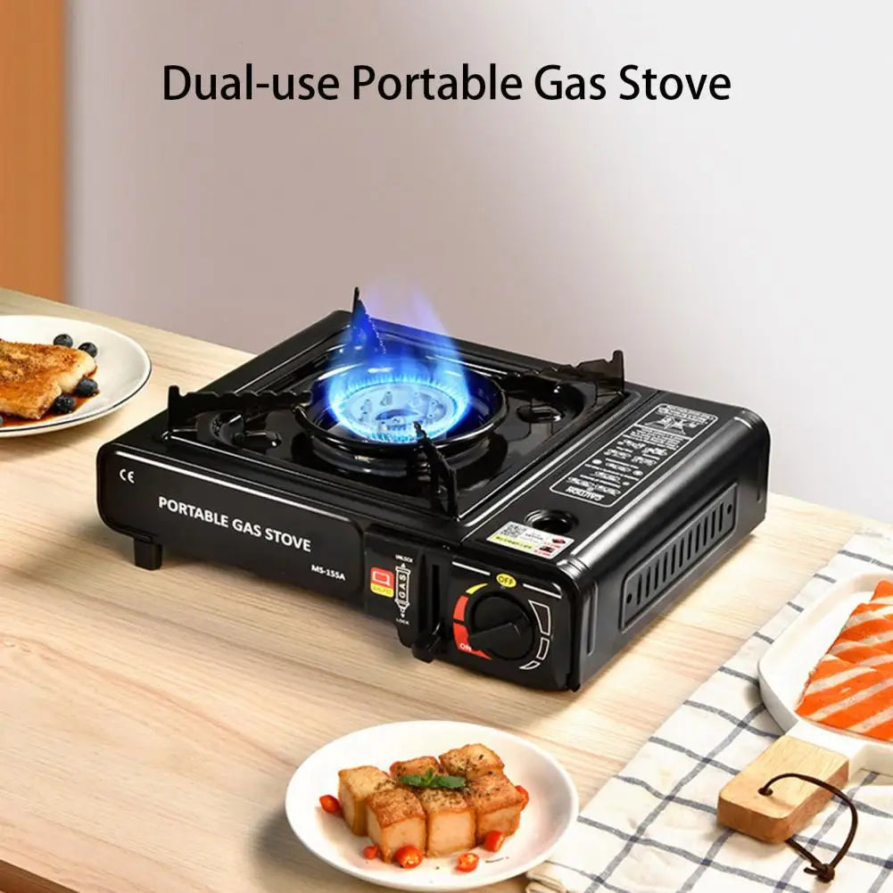 Gas Stove Burner Windproof Mini Camping Cooker