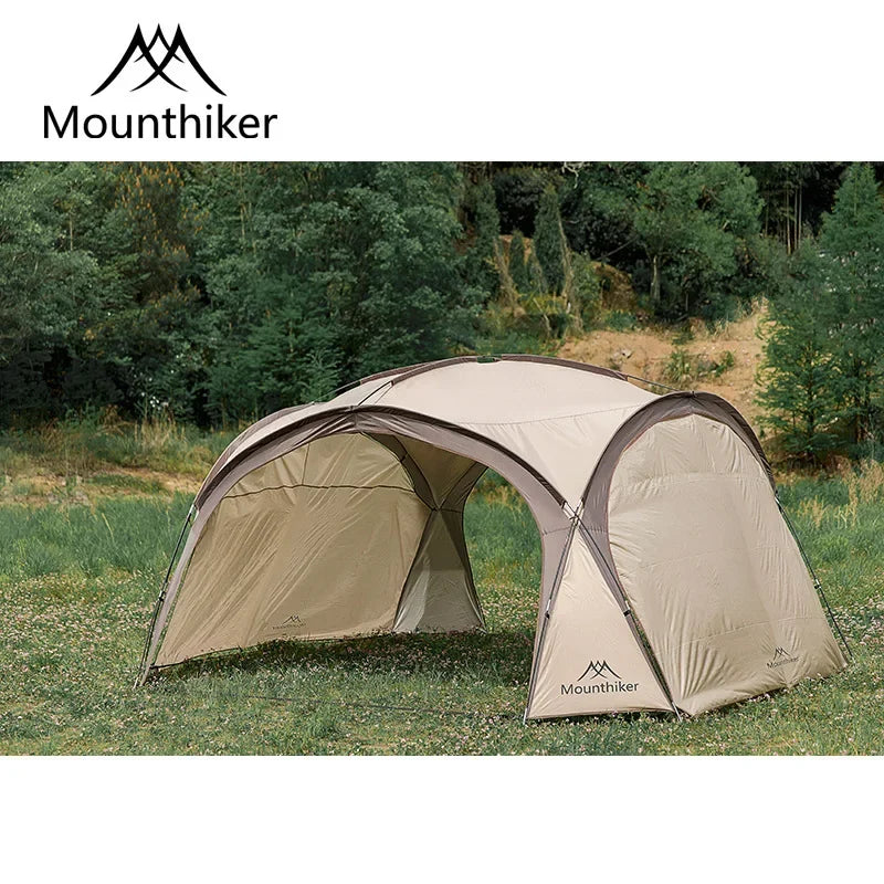 Outdoor Camping Tent 8-10 Person Dome Tent with Large Awning Pergola