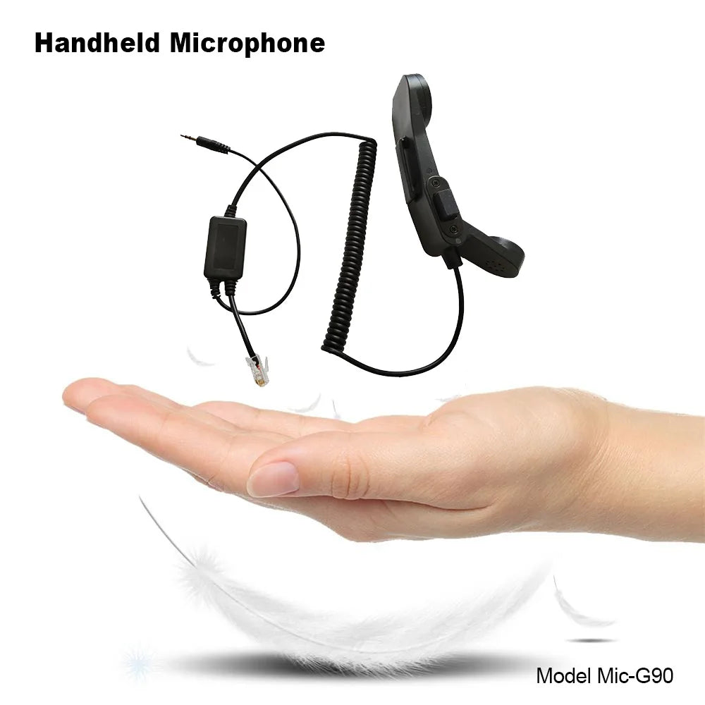 G90/G90S Handheld Microphone for Emergency Communication with Short Wave HF Transceiver Radio