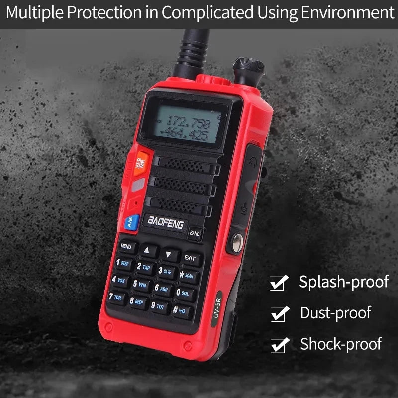 15W UV-5R Plus UHF/VHF Tri-Power Walkie Talkie