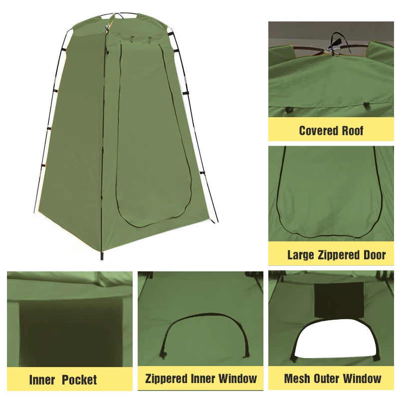 Privacy Shower Tent - Outdoor Changing Room Shelter