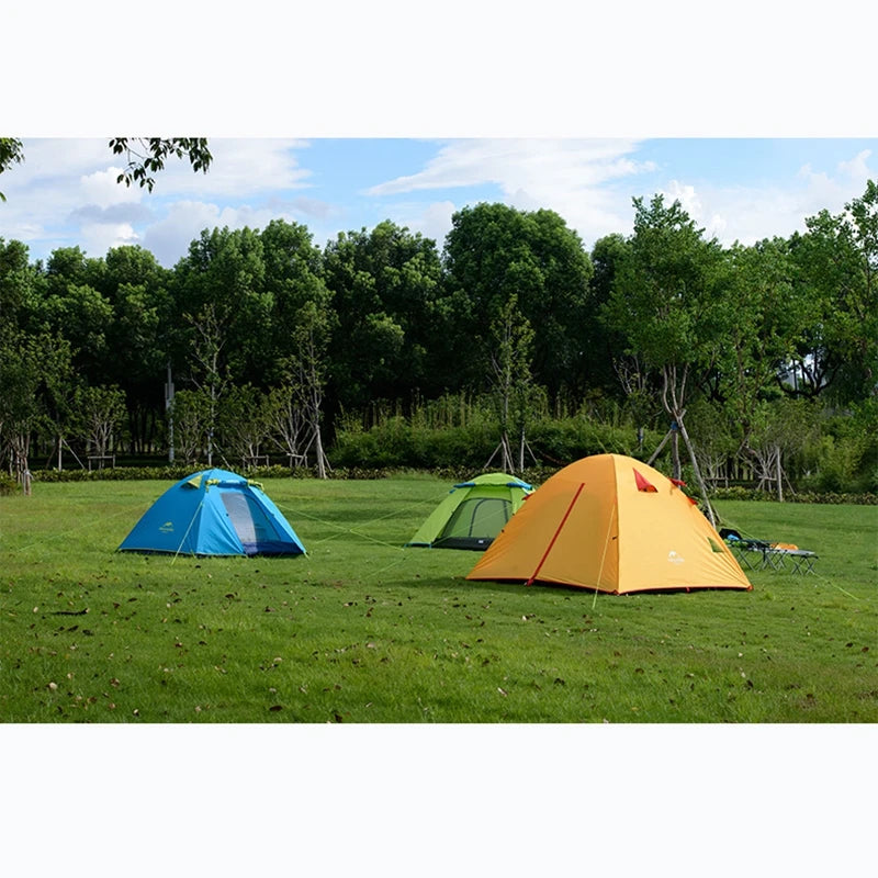 NatureHike 3-4 Person Double Layer Camping Tent