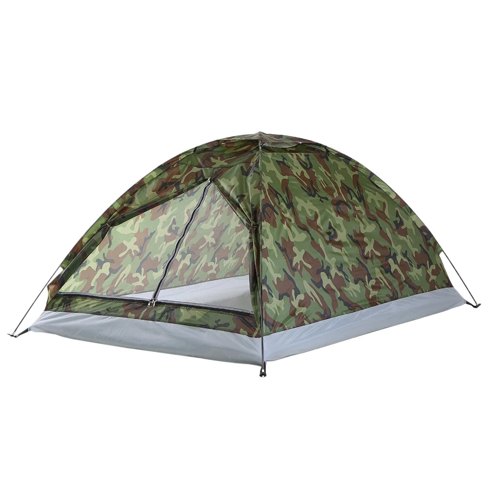 Camping Tent - Waterproof, Windproof, UV Sunshade Canopy for 1/2 Person