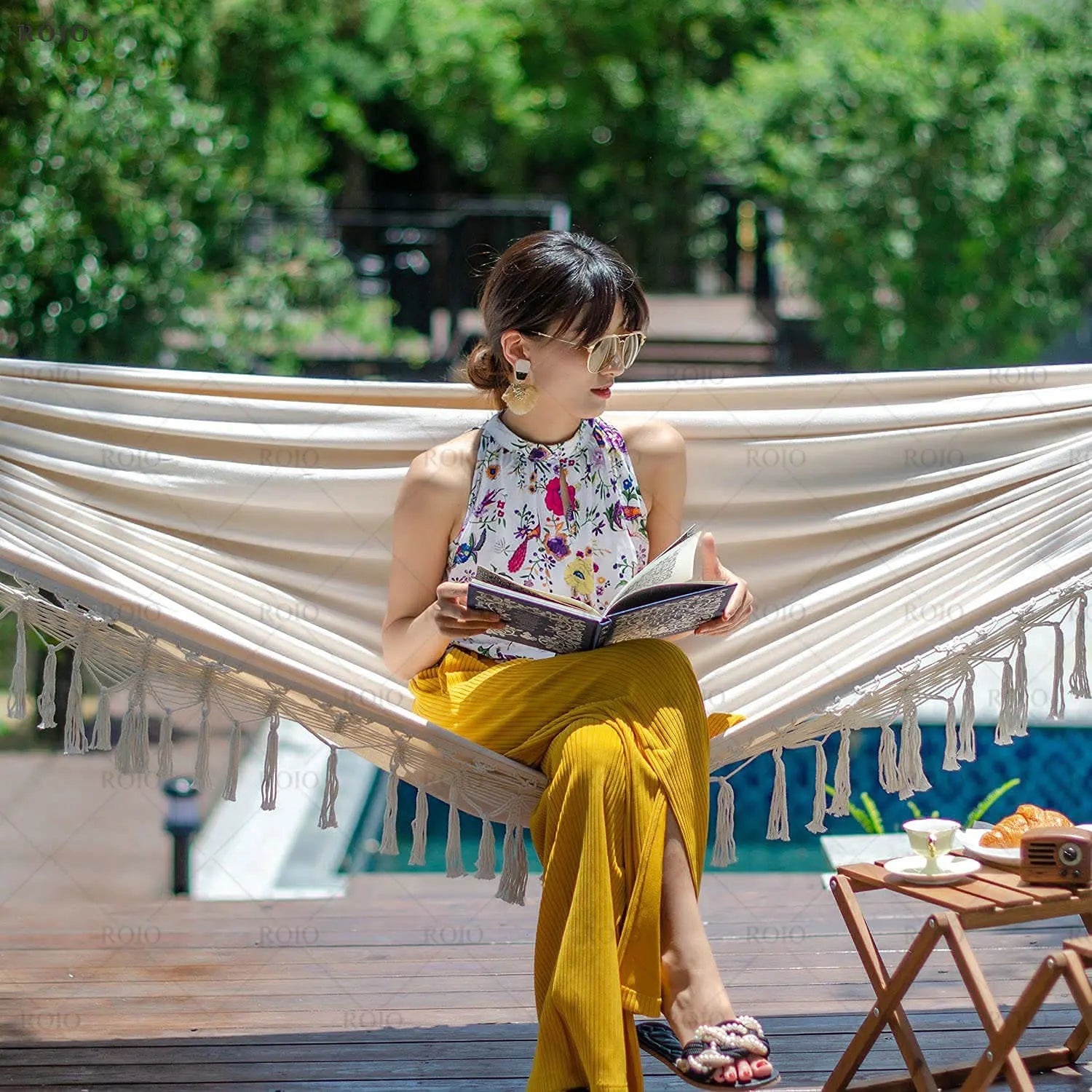 Outdoor Canvas Hammock