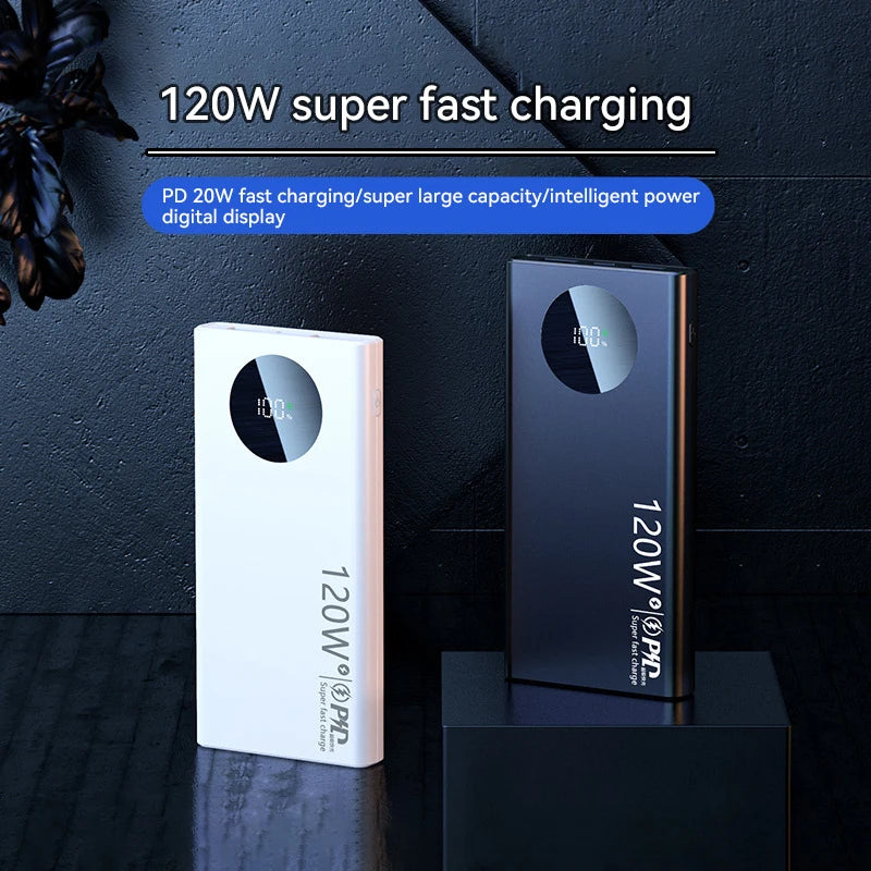 120W Super Fast Charging 50000 mAh Power Bank