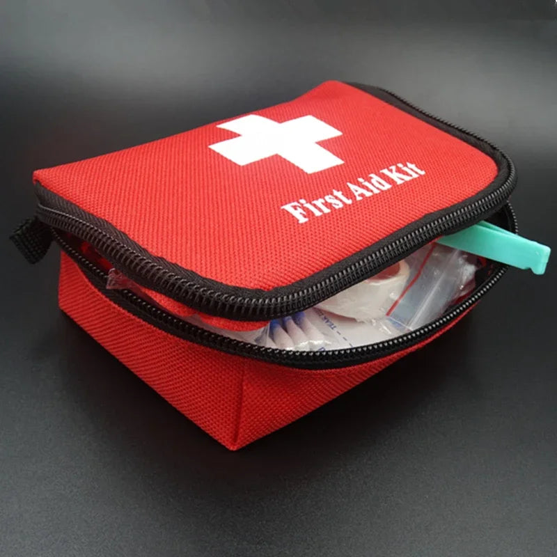 Portable Travel First Aid Kit - Essential Emergency Medical Bag for Outdoor Camping