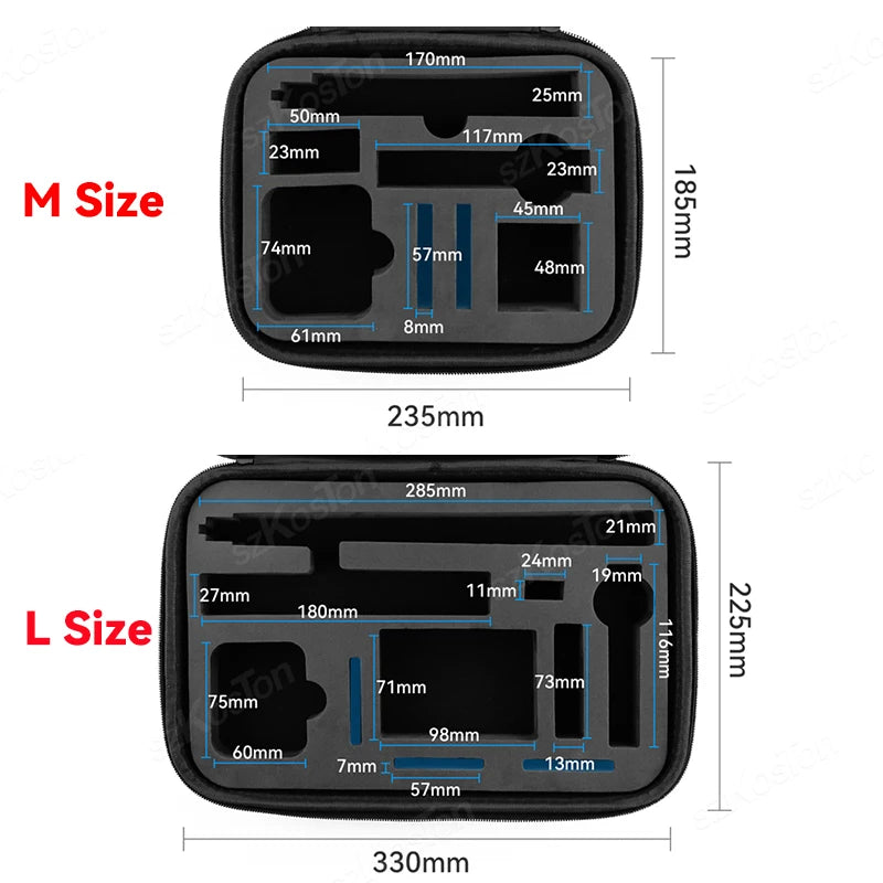 Carrying Case for Insta360 X3 X2 Camera - Portable Storage Bag