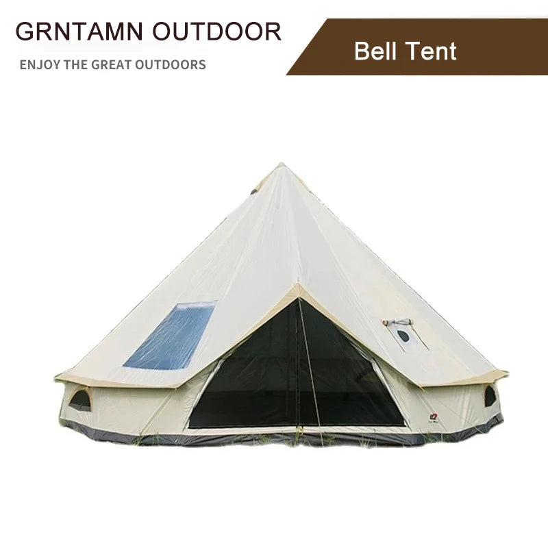 Waterproof 4-Season Yurt Wall Tent with Roof Stove Jack