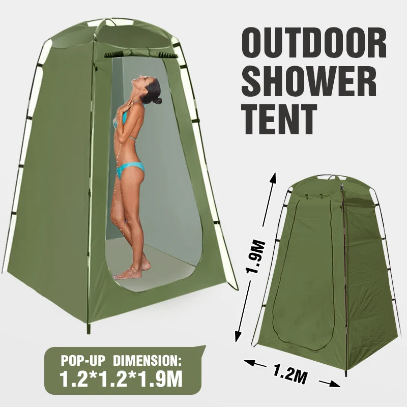 Privacy Shower Tent - Outdoor Changing Room Shelter