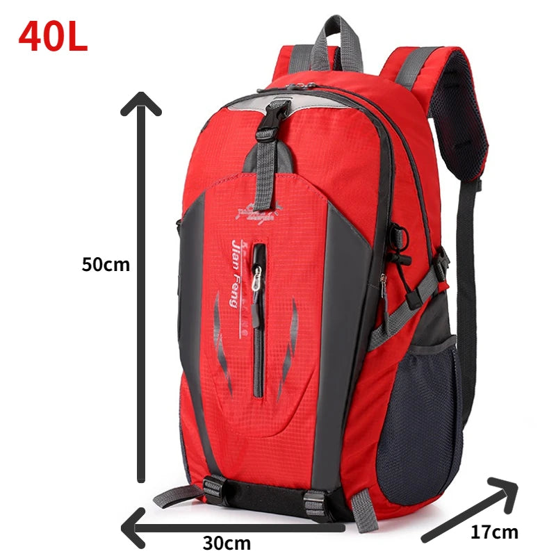 Outdoor Mountaineering and Cycling Backpack - Unisex Sports and Travel Backpack for Men and Women