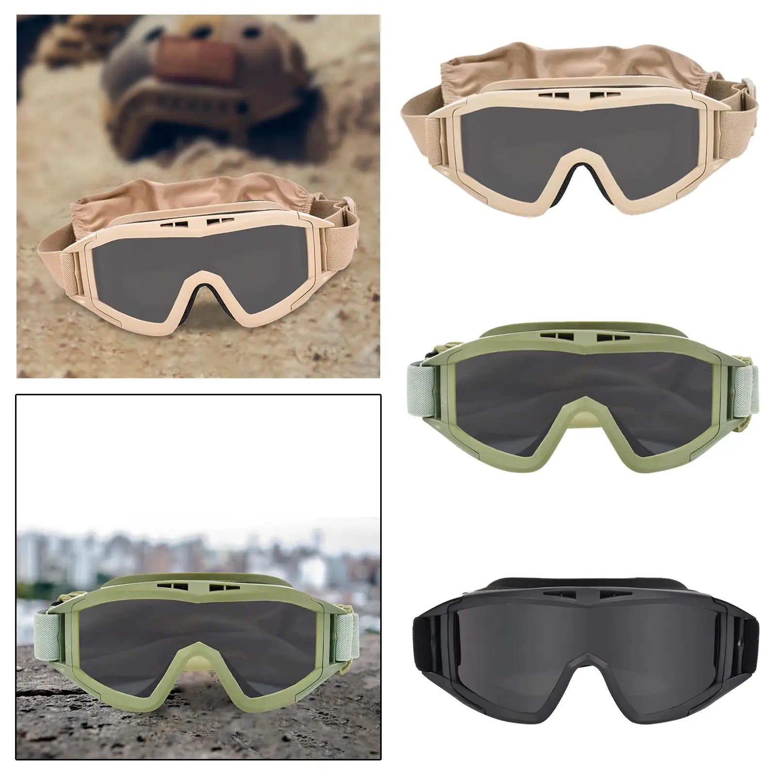 Adjustable Sports Goggles – Protective Eyewear for Men and Women