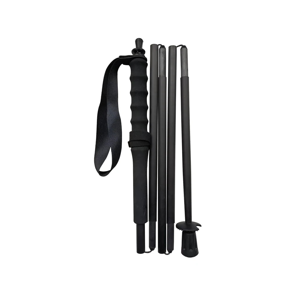 Ultra Light Carbon Fiber Trekking Poles: Folding Hiking Sticks for Collapsible and Nordic Walking