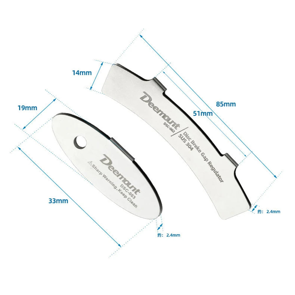 Bicycle Disc Brake Pad Adjustment Tool - Cycling Repair Tool for Brake Alignment