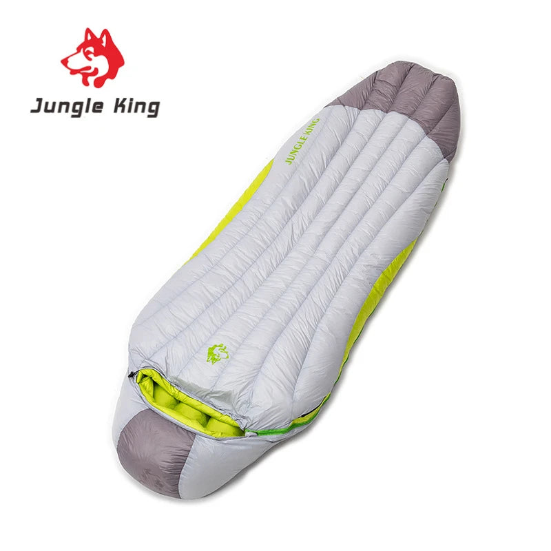 JUNGLE KING Adult Ultralight Mummy Duck Down Sleeping Bag