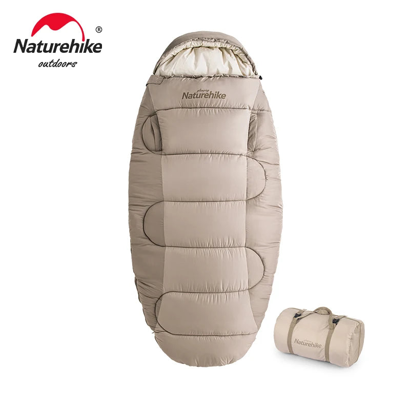 Cotton Sleeping Bag - Wearable Winter Sleeping Bag for Hiking, Camping, and Traveling