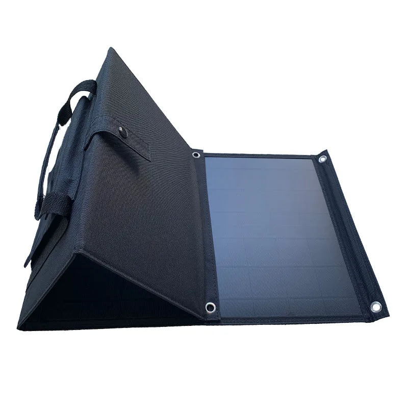 200W Foldable Solar Panel with Dual USB and DC Output - Portable Waterproof Solar Charger for Outdoor Activities