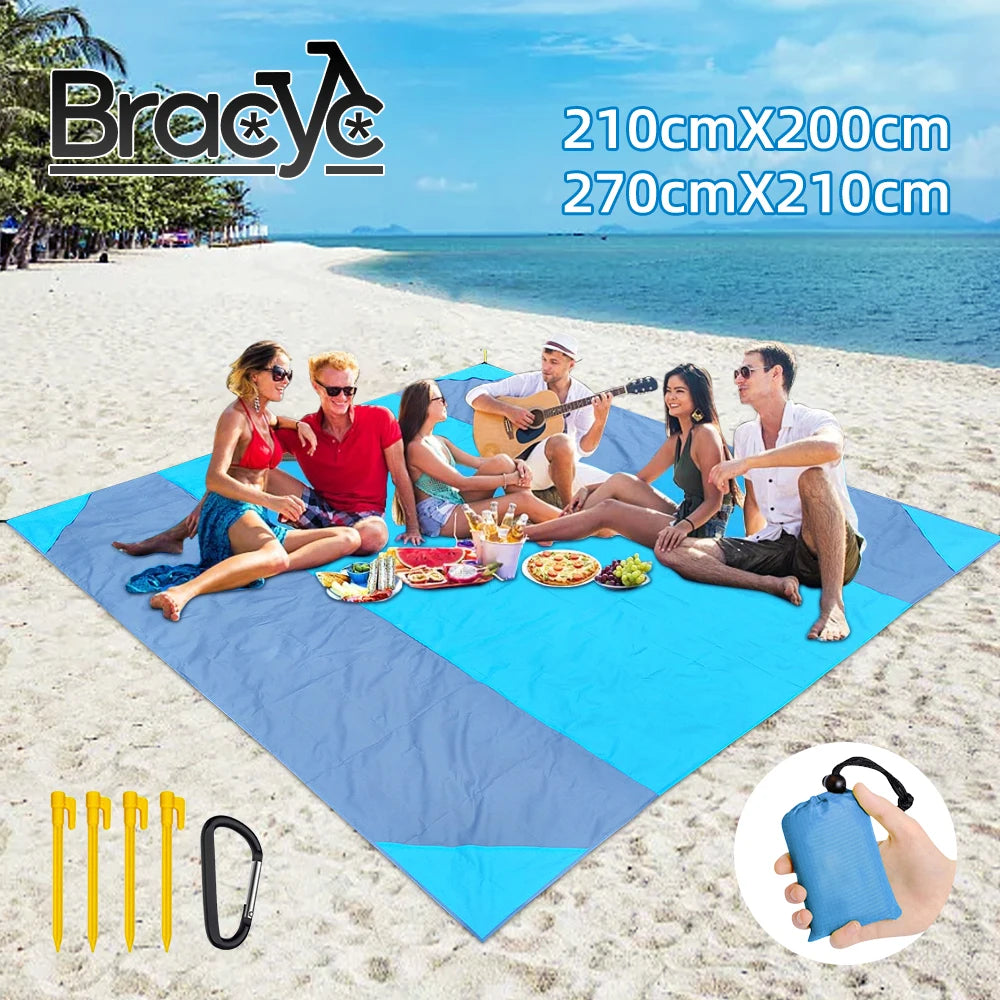 Extra Large Waterproof Beach Mat: Your Portable and Sand-Free Outdoor Companion