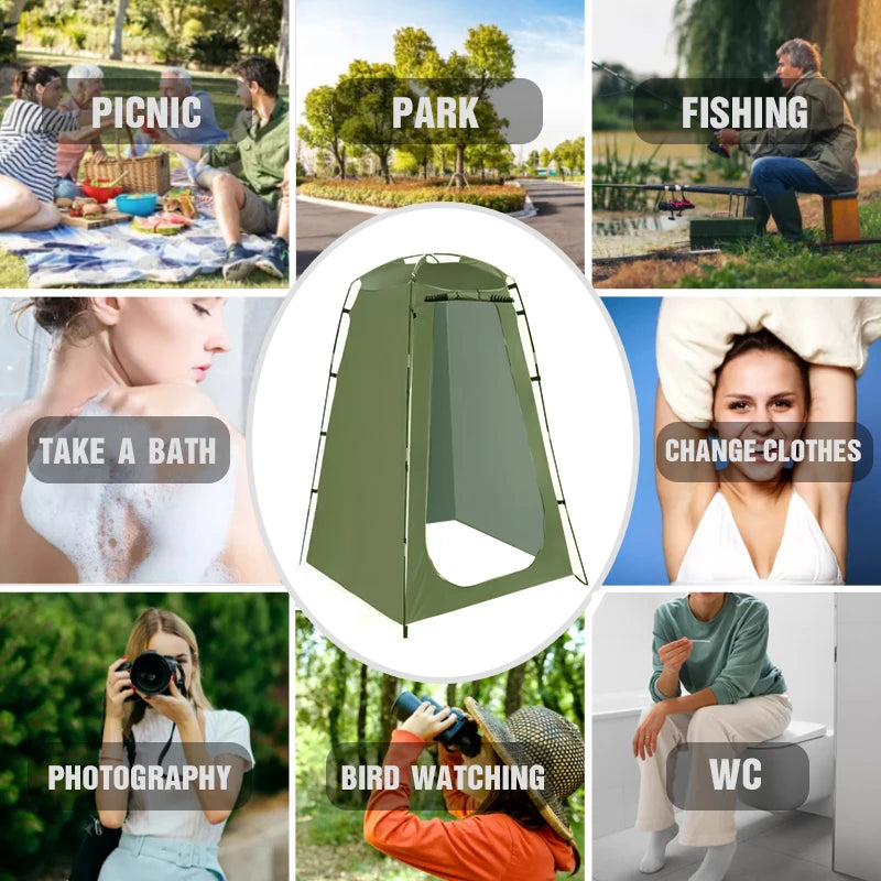 Privacy Shower Tent - Outdoor Changing Room Shelter