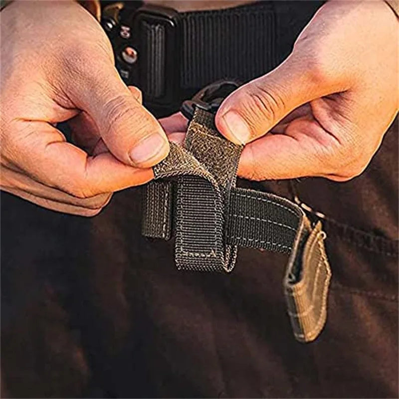 Tactical Nylon Webbing Glove Buckle - Essential for Military Enthusiasts and Outdoor Activities