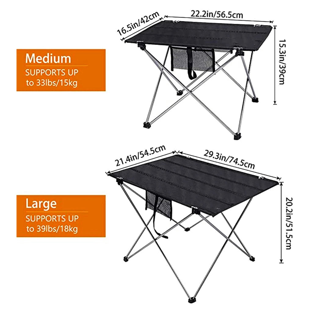 Ultralight Portable Folding Camping Table – Perfect for Outdoor Adventures