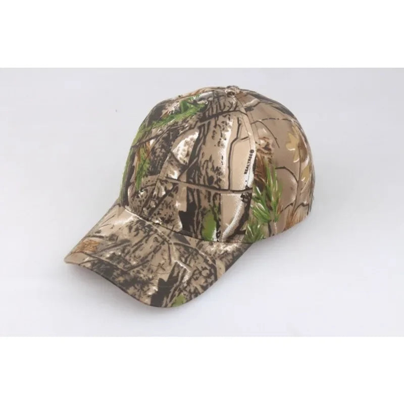 Quick-Dry Camo Baseball Cap for Outdoor Activities, Sunscreen and Breathable