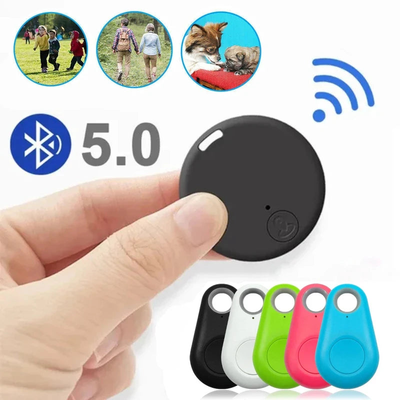 Mini GPS Bluetooth Tracker - Anti-Lost Device for Pets, Kids, Bags, and Wallets