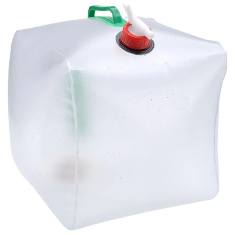 Large Capacity Folding Water Bag: Portable Camping Container