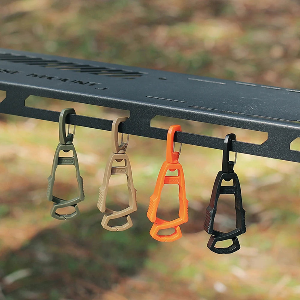 Outdoor Protective Gloves Clips Hanger - Multi-purpose Work Glove Guard Safety Plastic Clip for Camping Accessories