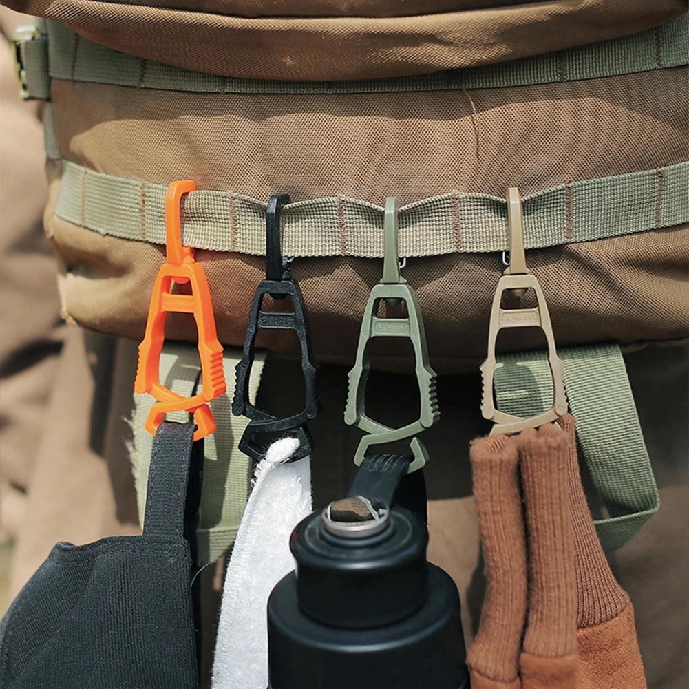 Outdoor Protective Gloves Clips Hanger - Multi-purpose Work Glove Guard Safety Plastic Clip for Camping Accessories