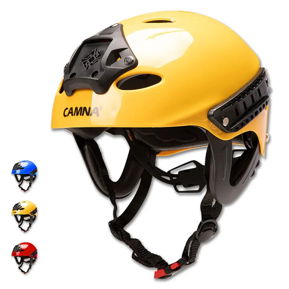 Multi-Function Outdoor Adventure Helmet with Ear Protection - Rock Climbing, Caving, and Water Sports